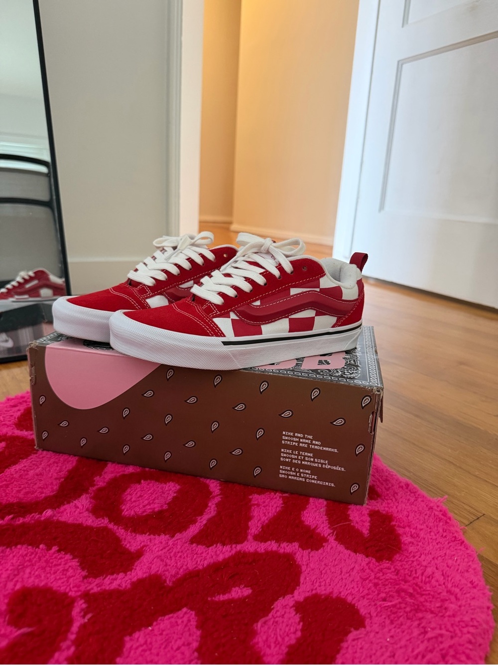 Vans Knu School checkerboard shoe